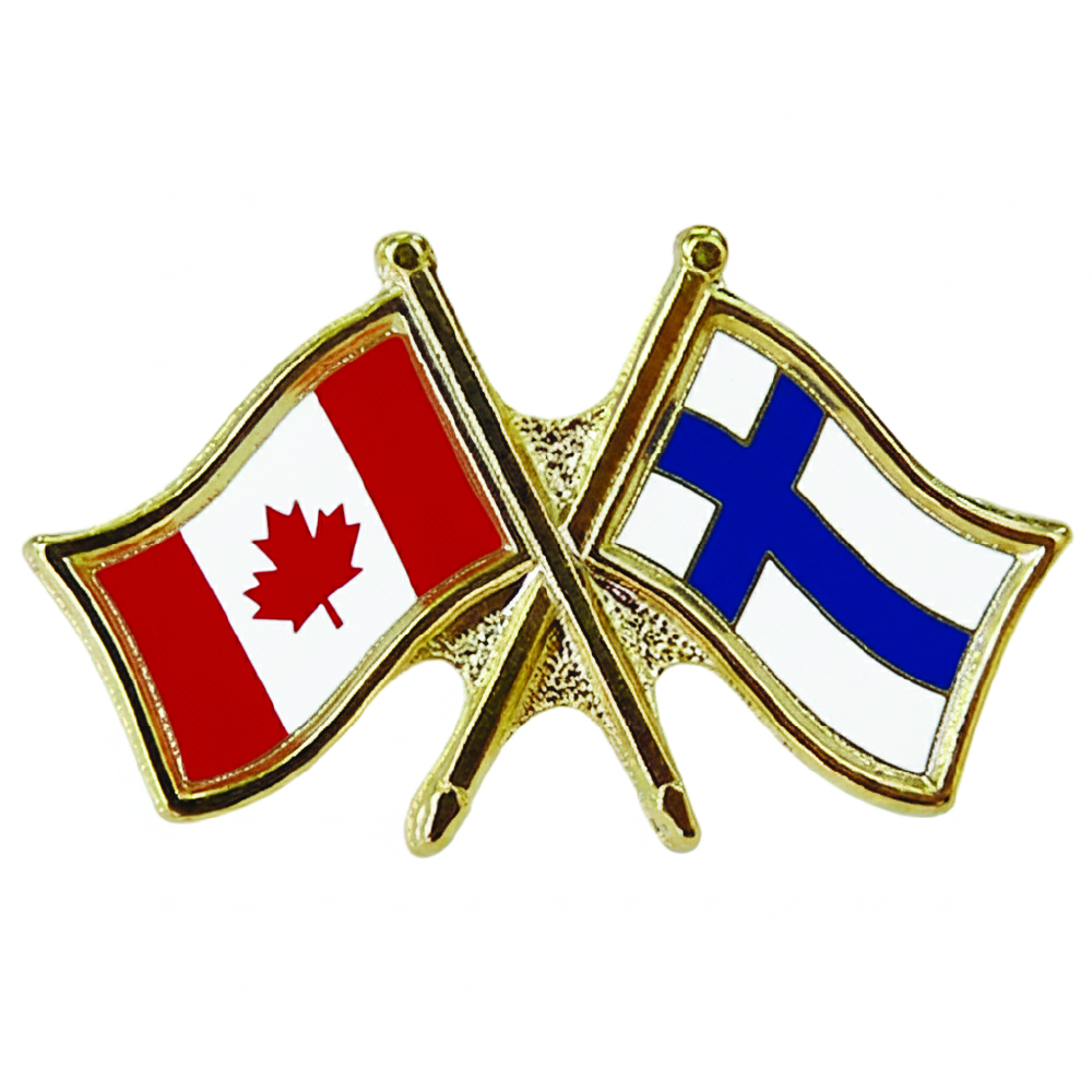 The Flag Shop | Canada/Lebanon Crossed Pin