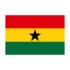 Ghana Flags - Indoor Poly, 36" X 60"