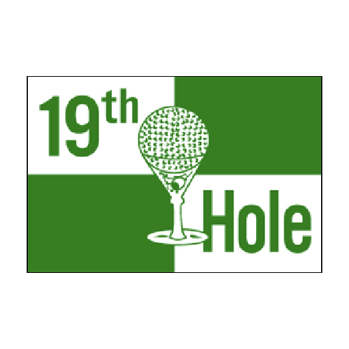 Nineteenth Hole Flag