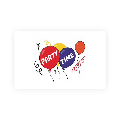 Party Time Flag