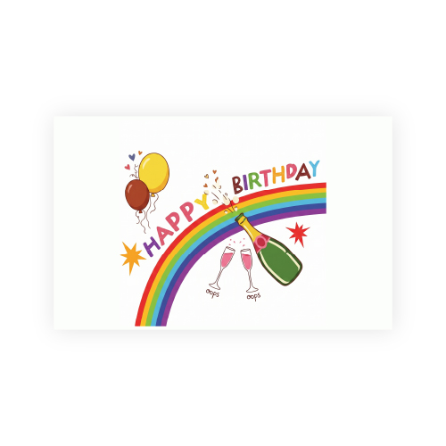 Happy Birthday Flag