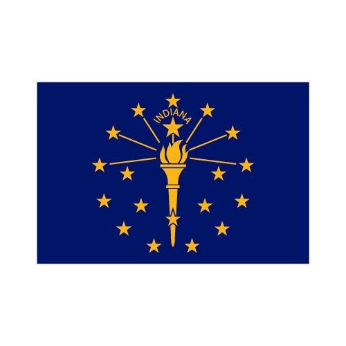 Indiana State Flag