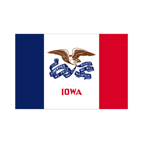 Iowa State Flag