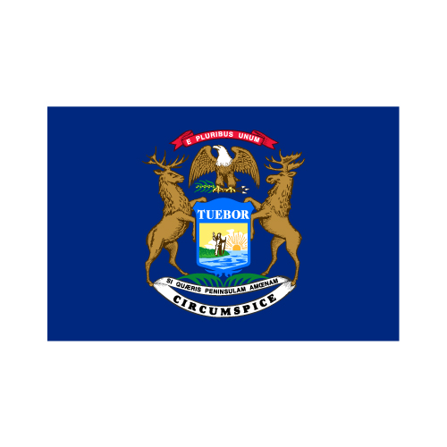Michigan State Flag