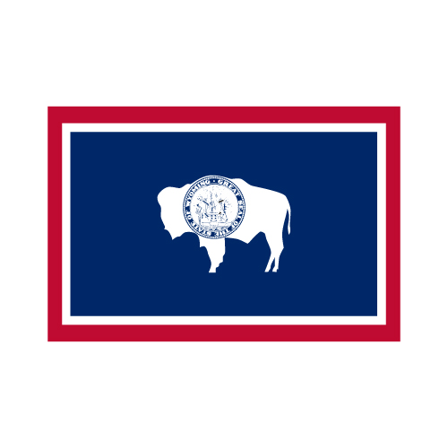 Wyoming State Flag