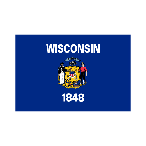Wisconsin State Flag
