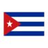 Cuba Flags - Indoor Poly, 36" X 60"
