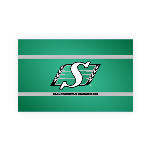 Saskatchewan Roughriders Flag