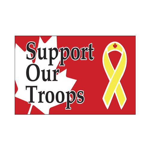 Support Our Troops Flag &ndash; New