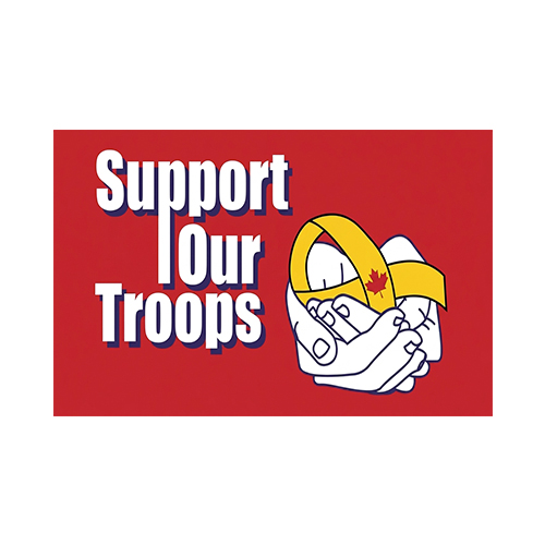 Support Our Troops Flag
