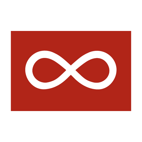 M&eacute;tis Flag, Red