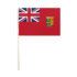 Canadian Red Ensign (WWI 1868-1921) Paper Stick Flags
