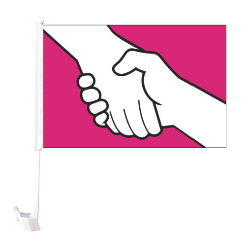 Anti Bully Car Flag 500X500