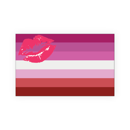 Lipstick Lesbian Flags