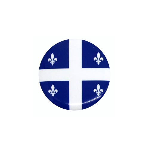 Quebec Round Button