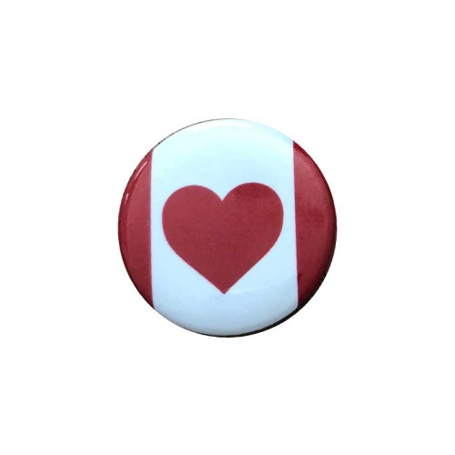 Heart Canada Button