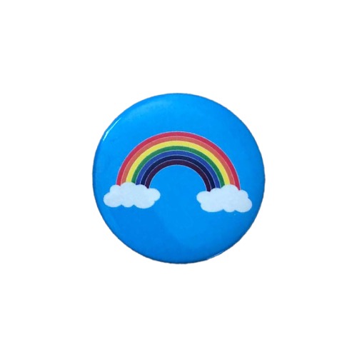 Hope Rainbow Button