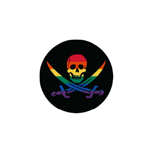 Pride Pirate Buttons