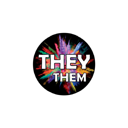 They / Them Pronoun Buttons