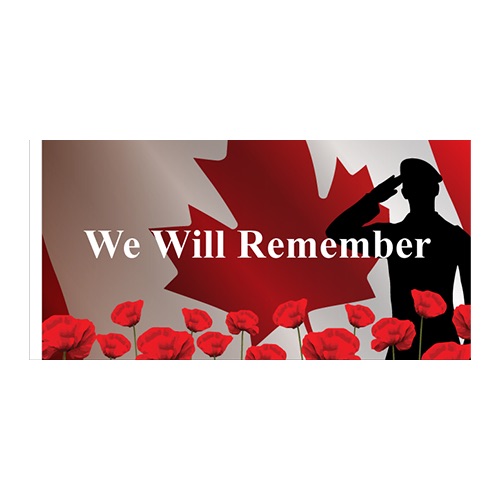 We Will Remember Flag