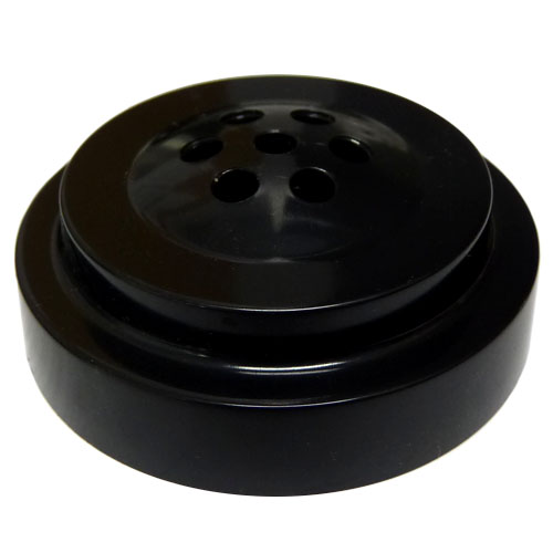 Plastic Base 7 Hole Black - Flag Stands