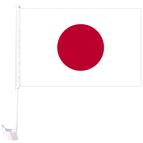 Car Flag - Japan
