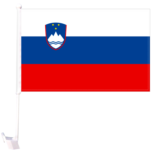 Slovenia Car Flag