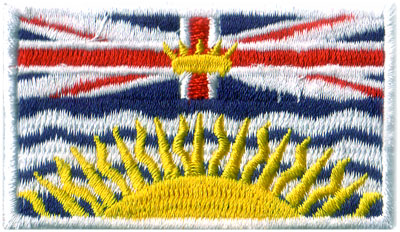 BC 1.5"x2.5" Crest - Provincial & Territory Crests - Crests and Patches