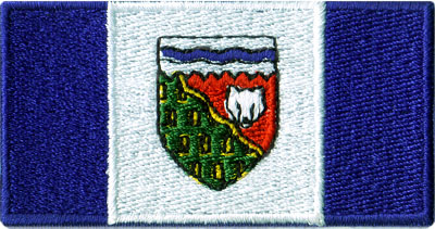 Northwest Territories 1.5"x2.5" Crest