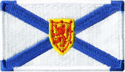 Nova Scotia 1.5"x2.5" Crest