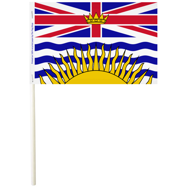 BC Stick Flags | BC Paper Flags