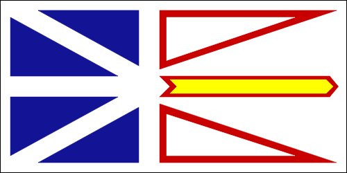 Newfoundland And Labrador Flag
