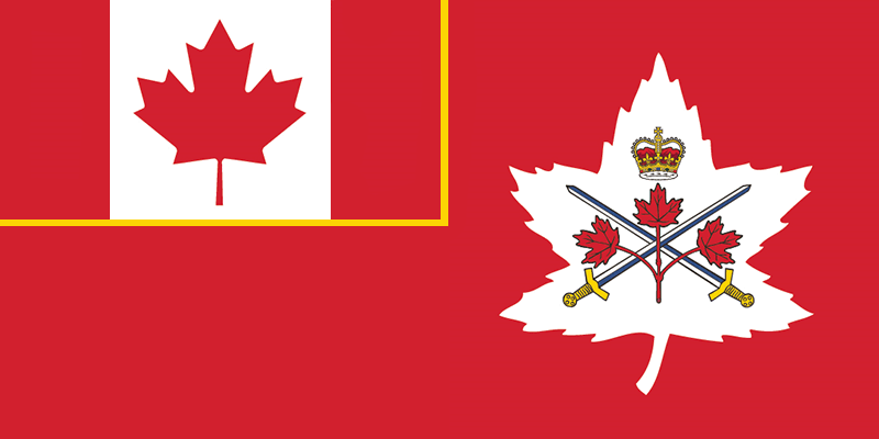 Canadian Army Flag - AUTHORIZED SALES ONLY | The Flag Shop