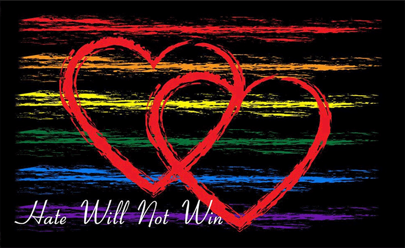 Hate Will Not Win Flags | The Flag Shop