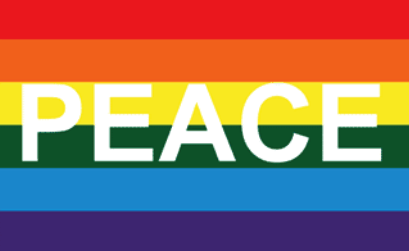Rainbow Peace Flag | The Flag Shop
