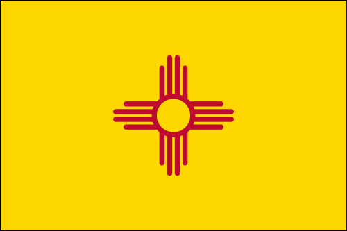 USA Flag State New Mexico