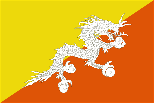 Bhutan World Flags
