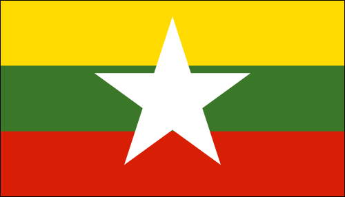 Flag World Myanmar 2010