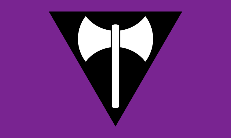 Labrys Lesbian Pride Flag - The Flag Shop