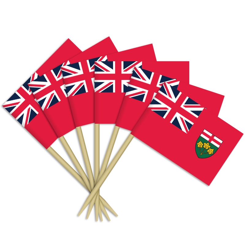 Ontario Toothpick Flags