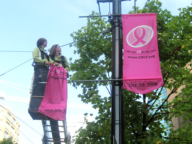 Custom Street Banners for Brand Promotion