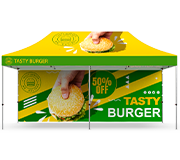The Flag Shop | Custom Printed Tent Tops 10×20
