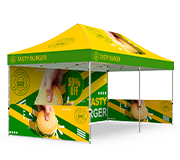 The Flag Shop | Custom Printed Tent Tops 10×20