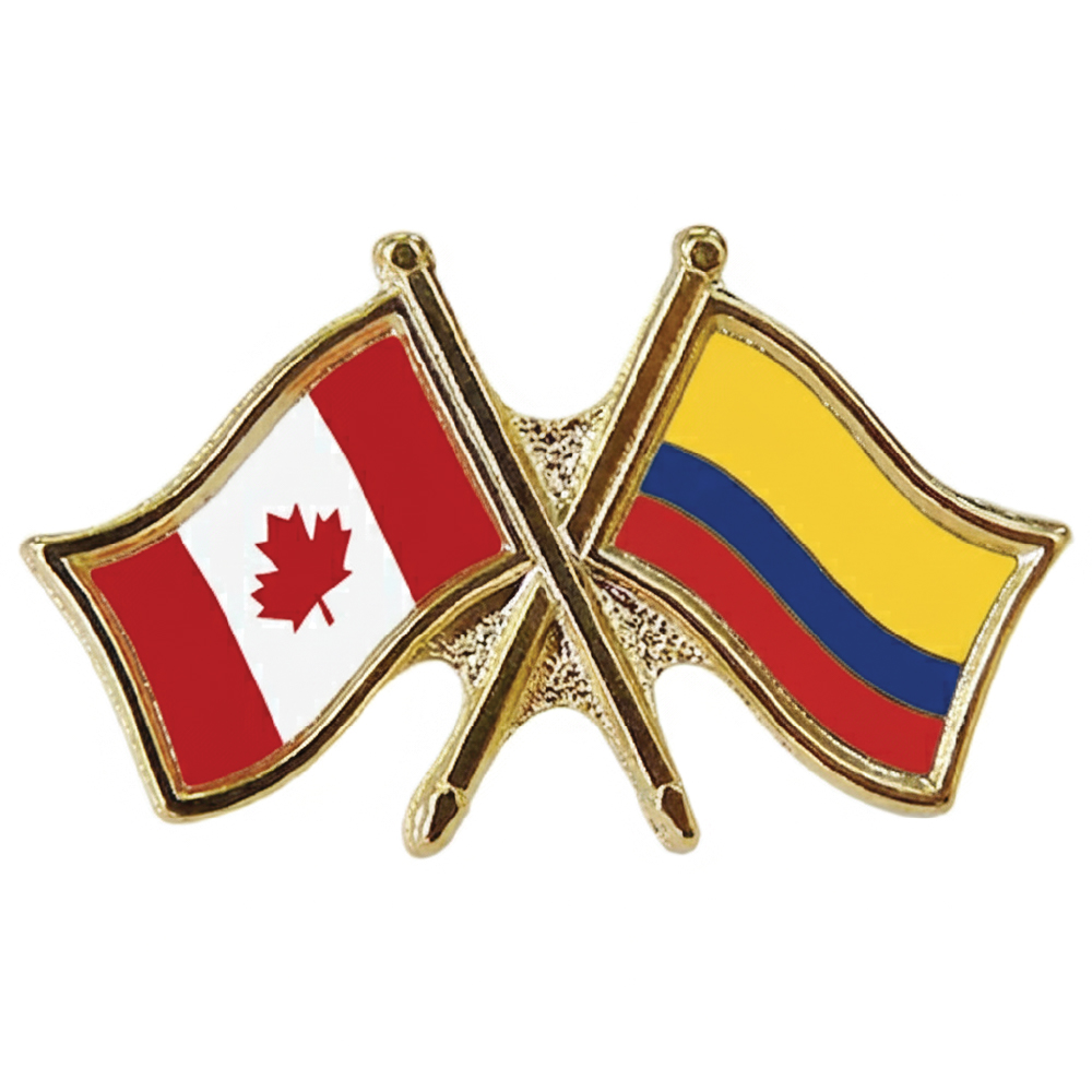 The Flag Shop | Colombia 3.25″x5″ Vinyl Decal