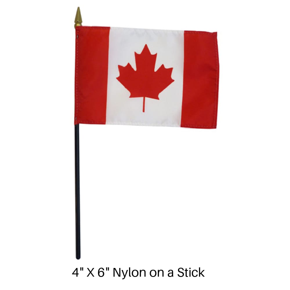 The Flag Shop | Canada Flags (Stick Flags) Canada Flags (Stick Flags) - Image 4