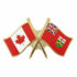 Canada/Ontario Crossed Pin