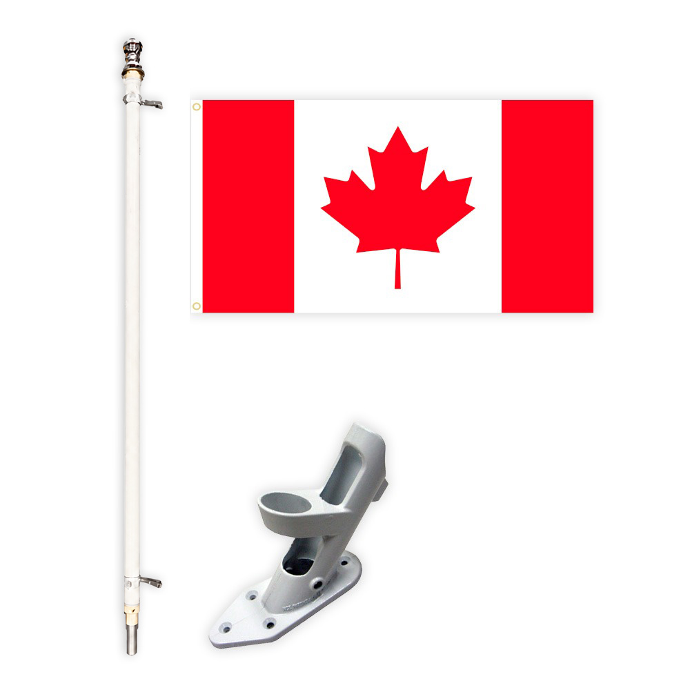 Pole, Flag and Bracket Fixed