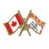 Canada/Prince Edward Island Crossed Pin