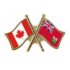 Canada/Ontario Crossed Pin