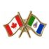 Canada/Yukon Crossed Pin